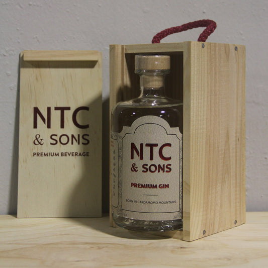 PREMIUM GIN + CAJA DE MADERA