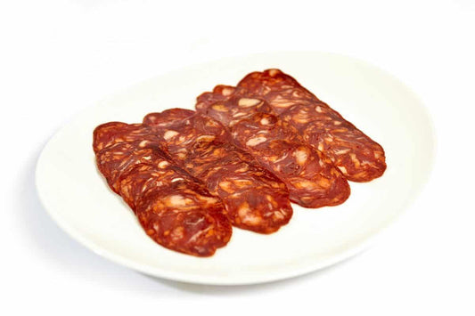 Chorizo de cerdo ibérico extra bellota - Sobre de 125gr.